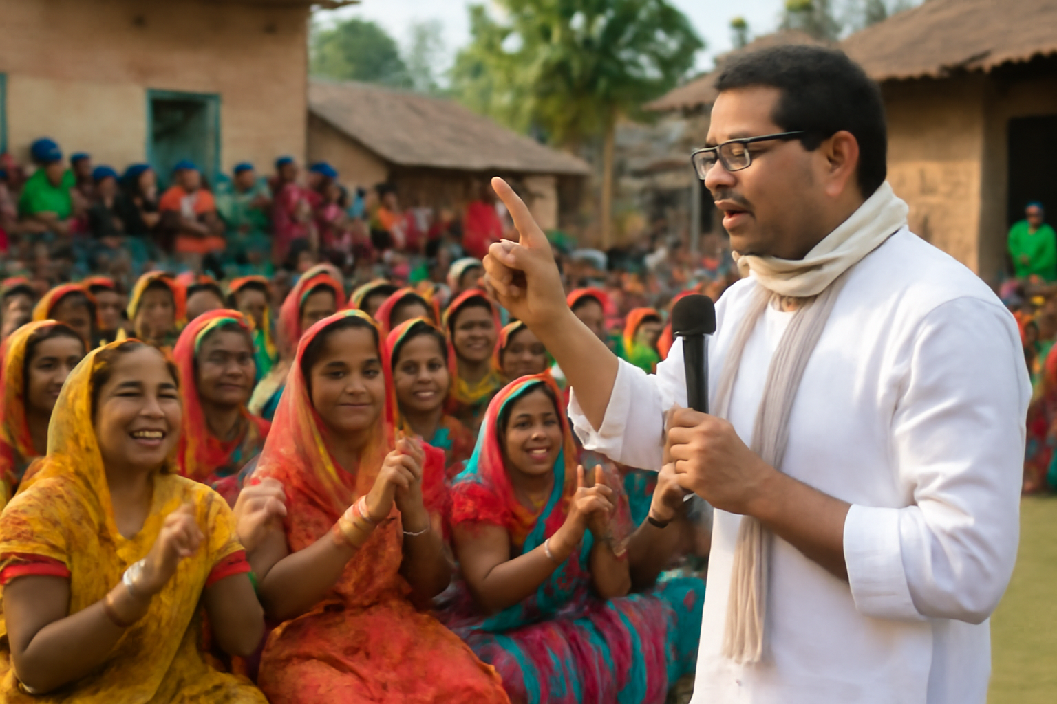 प्रशांत किशोर के ऐलान पर महिलाओं ने बजाई ताली, बोले- 'पति- बेटा पैसा नहीं दे तो कोई बात नहीं'