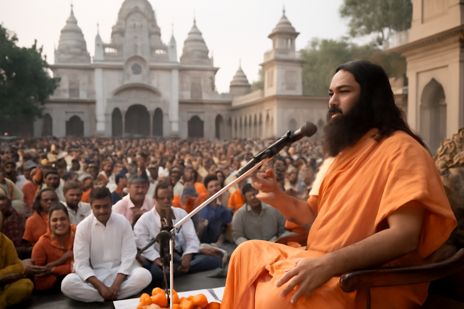गोरखनाथ मंदिर में श्रीमद्भागवत कथा का आयोजन