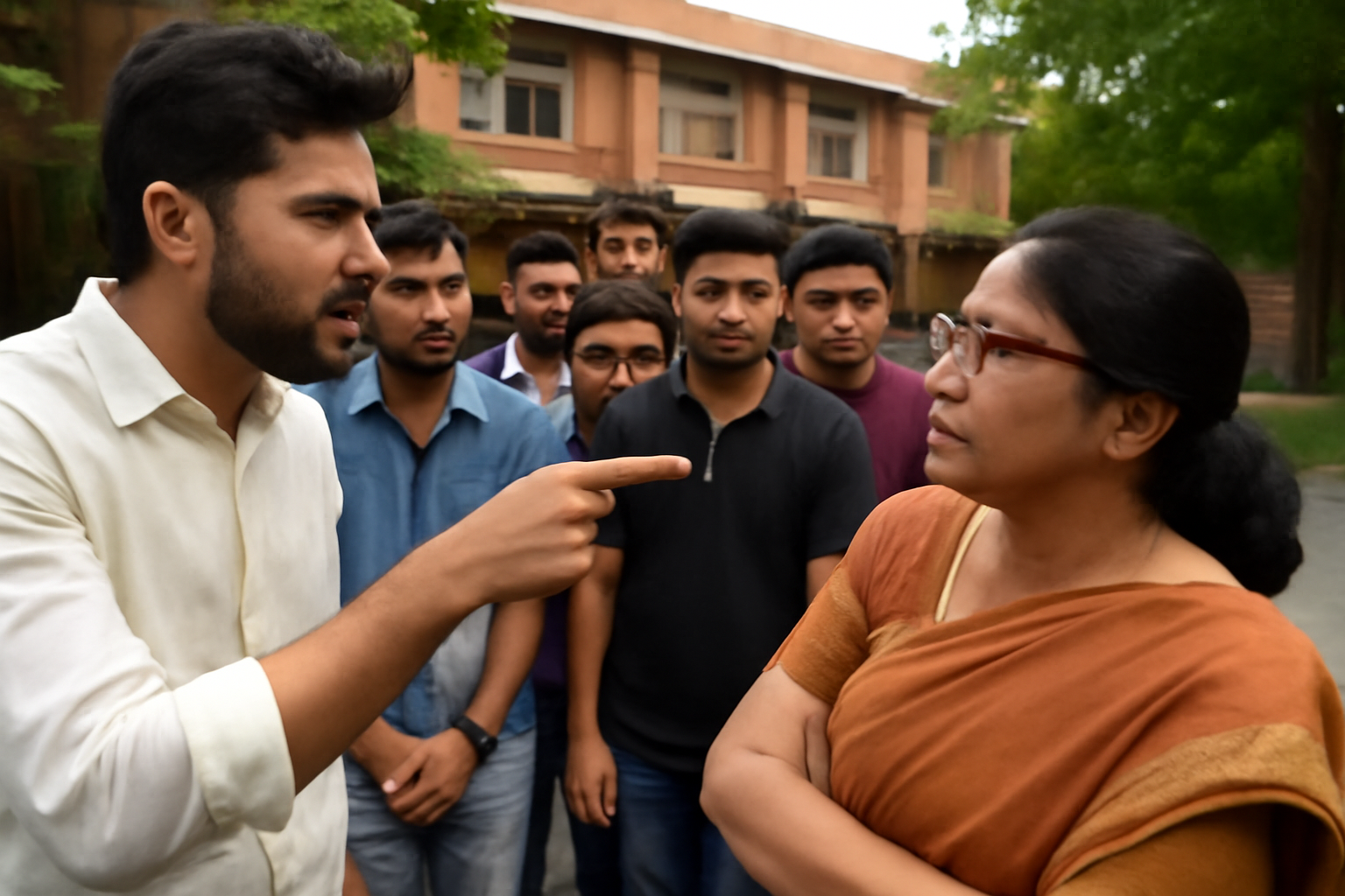 PGDAV कॉलेज में डूसू सचिव कुणाल चौधरी पर शिक्षकों से बदतमीज़ी का आरोप